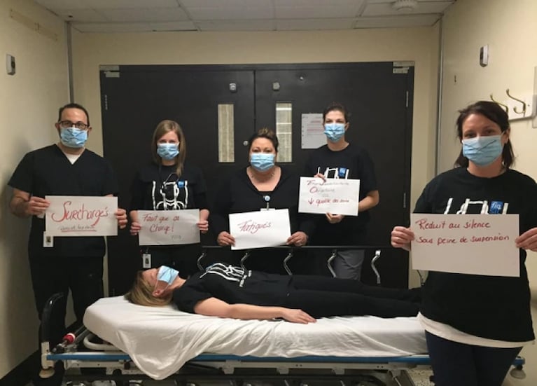 Los médicos de Canadá protestan para que no les aumenten los sueldos
