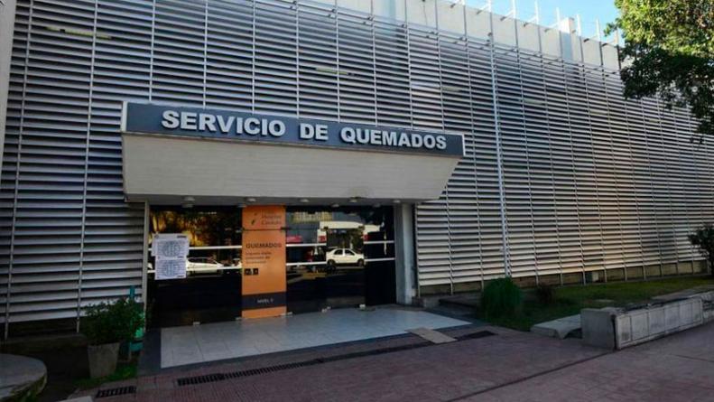 Los médicos del Instituto del Quemado encontraron un panorama irreversible.