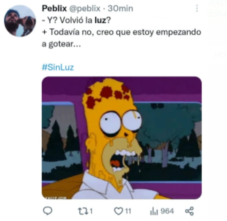 Los mejores memes de las redes sociales por el apagón masivo