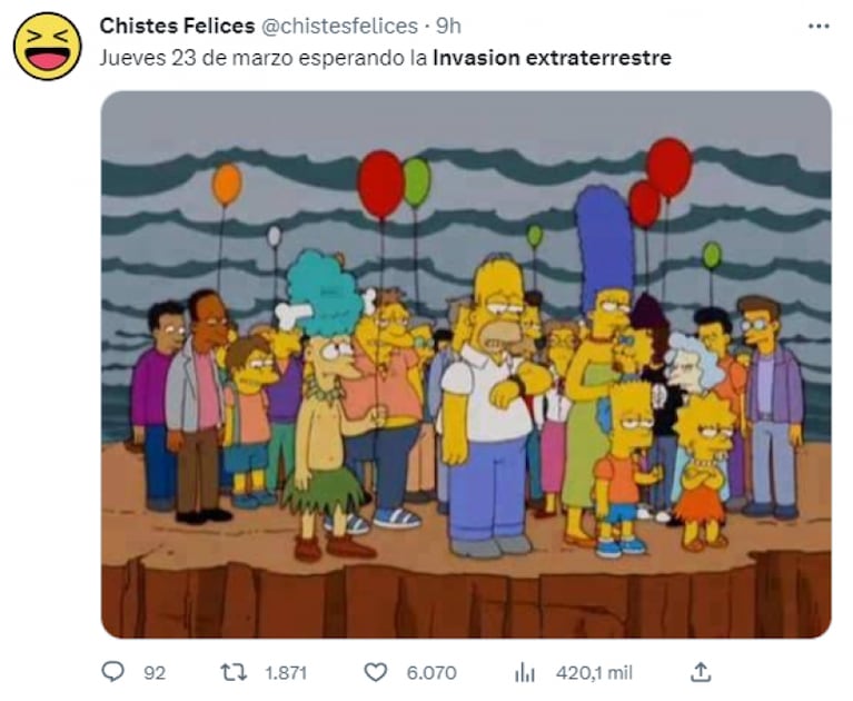 Los mejores memes sobre la supuesta invasión extraterrestre que es viral