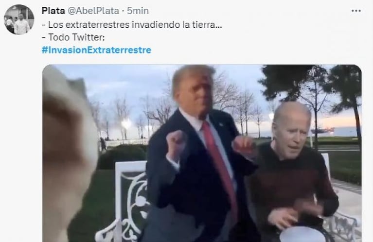 Los mejores memes sobre la supuesta invasión extraterrestre que es viral