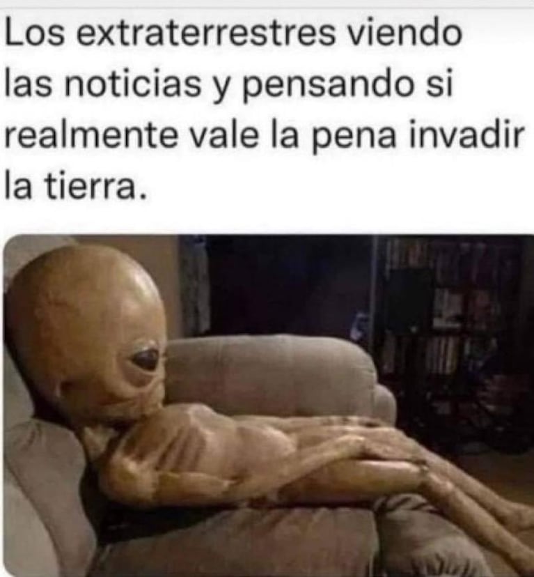 Los mejores memes sobre la supuesta invasión extraterrestre que es viral