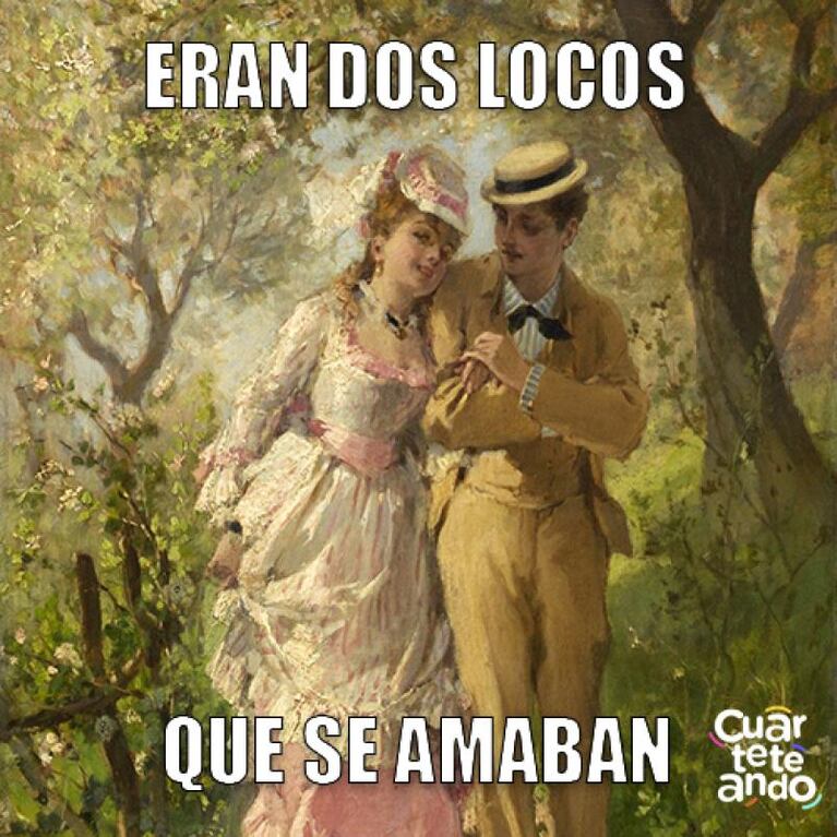 Los memes cuarteteros por el Día de los enamorados