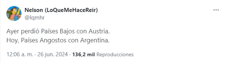 Los memes y reacciones sobre la victoria de la Selección argentina ante Chile por 1 a 0. (Captura: X/@lqmhr)