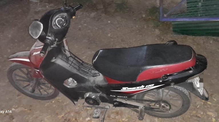 Los menores robaros dos motos
