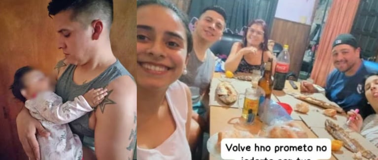 Los mensajes de despedida de la hermana del policía muerto de un piedrazo.