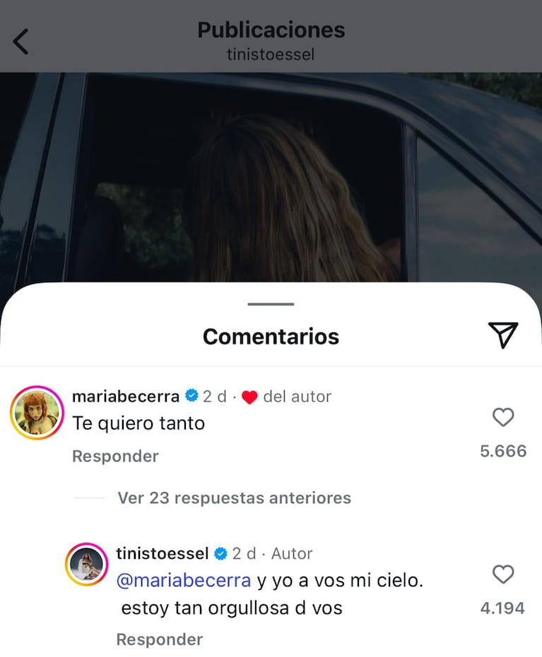 Los mensajes de las cantantes en redes.