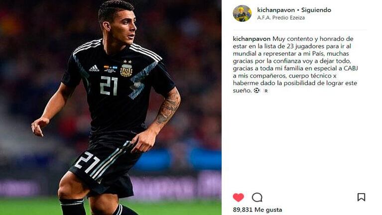 Los mensajes de los convocados a la Selección Argentina para el Mundial
