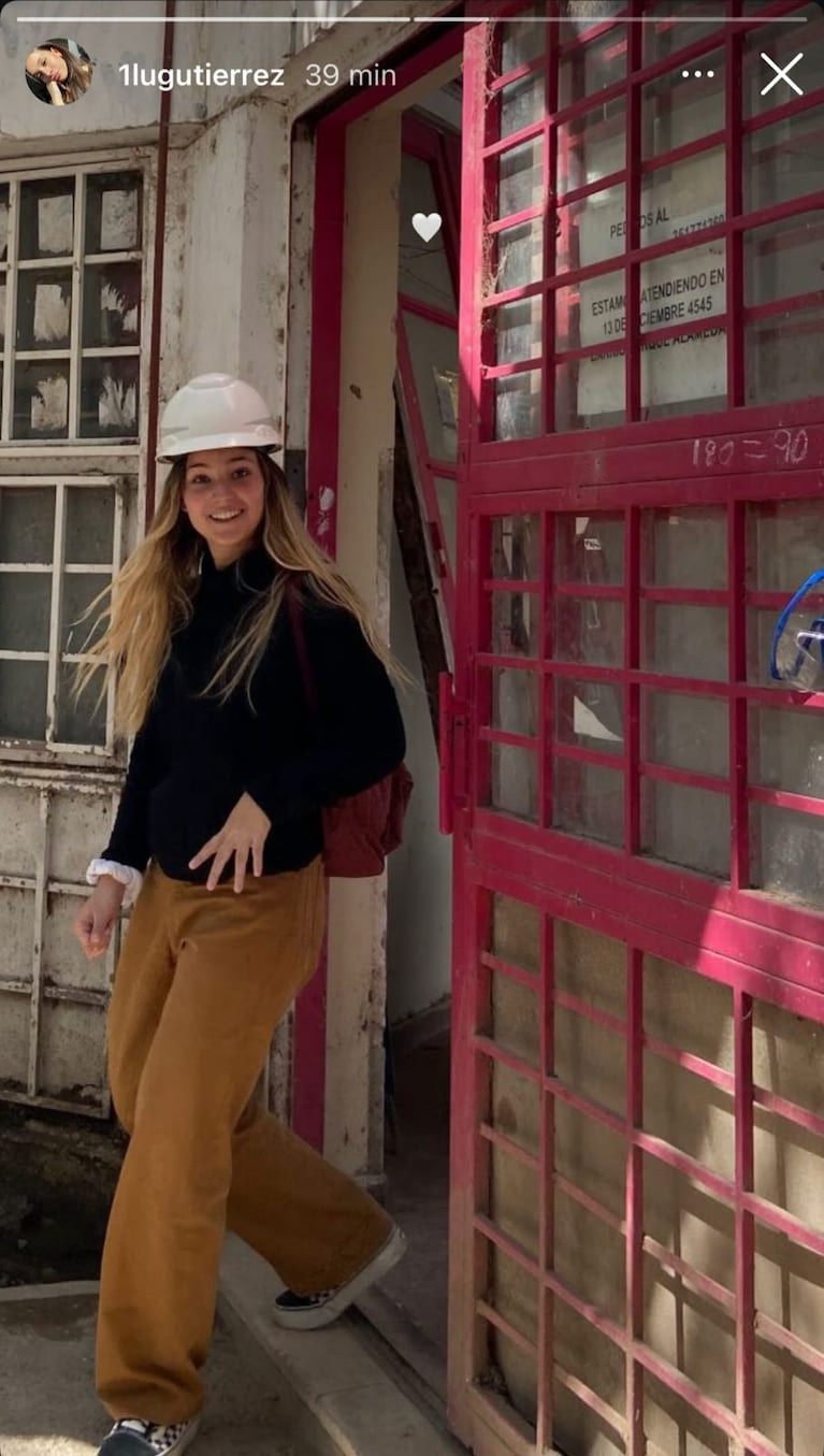 Los mensajes de Lucía a su hermana Catalina por el Día del Arquitecto.