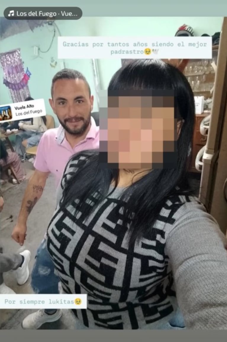 Los mensajes en las redes para Lucas Larroque.