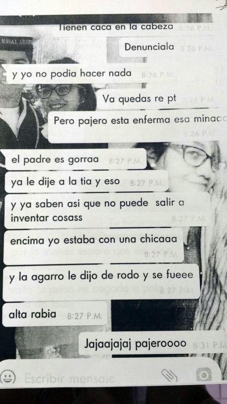 Los mensajes que Fernando Pastorizzo envió llorando a sus amigos