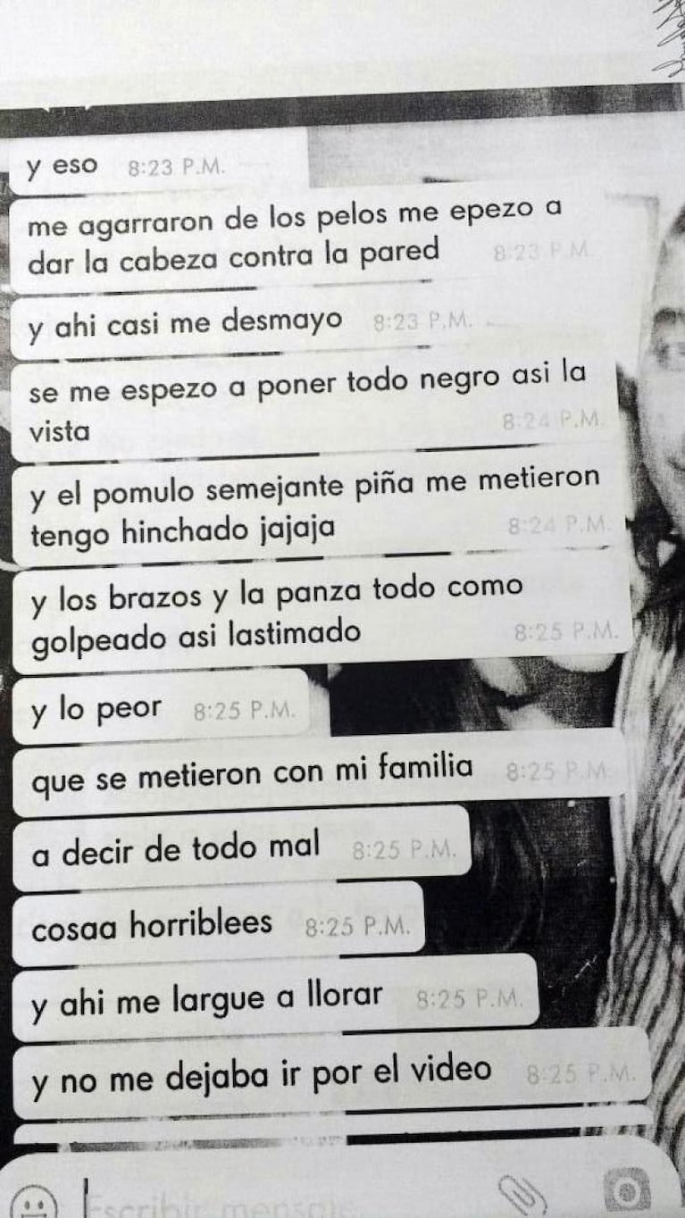 Los mensajes que Fernando Pastorizzo envió llorando a sus amigos