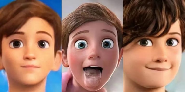 “Los Messi”: las imágenes de la familia del 10 como personajes de Disney