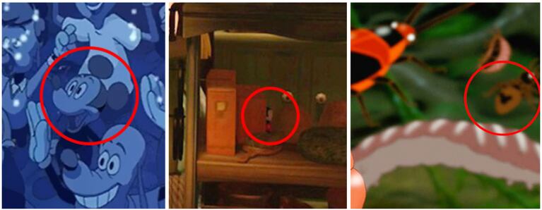 Los Mickey ocultos