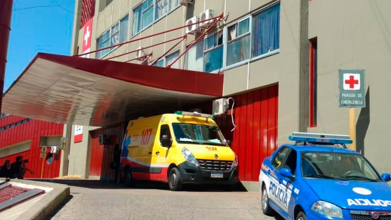 Los motochoros fallaron y ahora están en el hospital. 