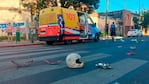 Los motociclistas fueron atropellados por un automovilista que se dio a la fuga.