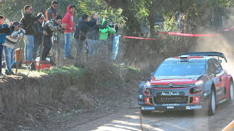 Los motores del Rally Argentina 2017 ya rugen por Calamuchita. Fotos : Lucho Casallla