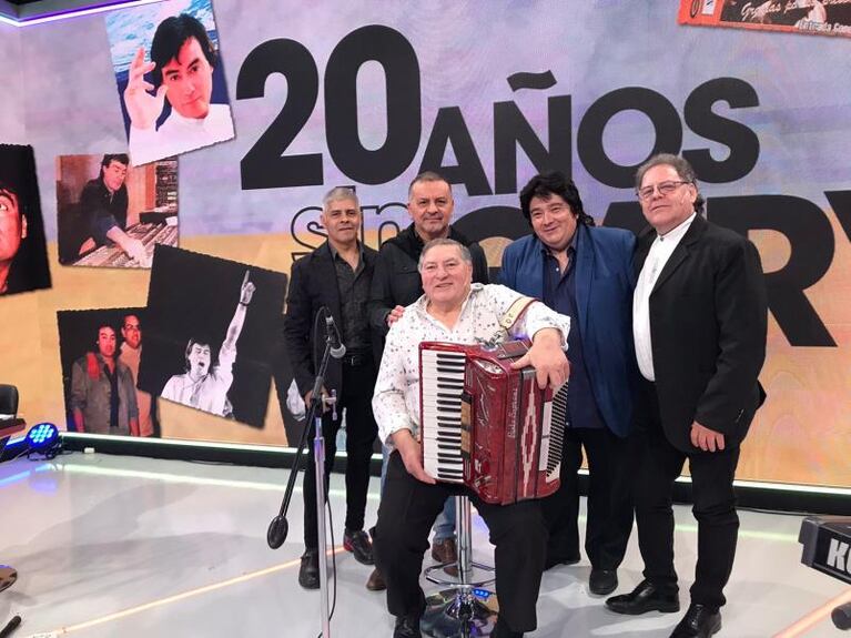 Los músicos de Gary lo homenajearon en su aniversario