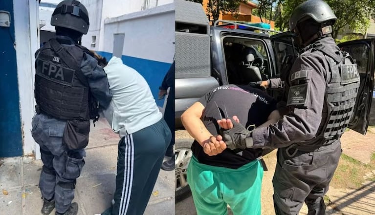 Los narcos tenían dinero en varias monedas.