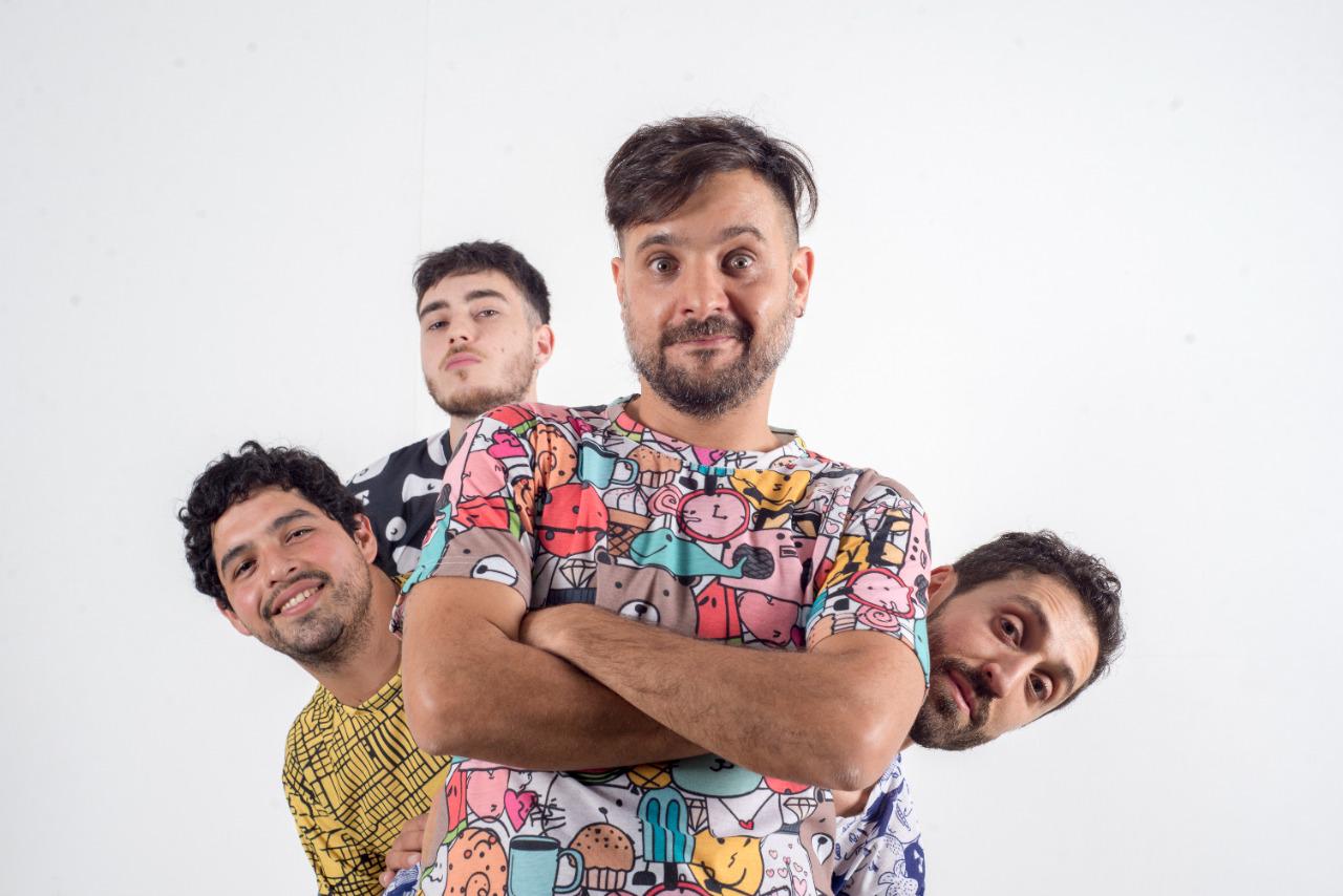 Los nenes le ponen humor al cuarteto.
