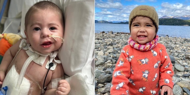 Los nenes y sus familias se conocieron dentro del Hospital Italiano.