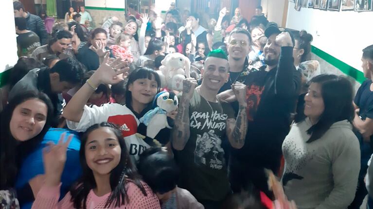Los Ninci, solidarios por el Día del Niño.