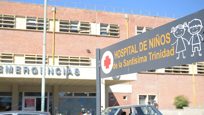 Los niños recibieron asistencia en el Hospital de Niños.