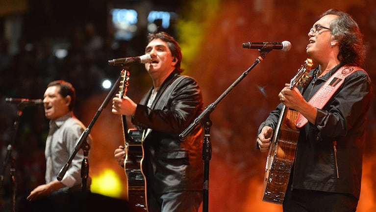 Los Nocheros cerraron la segunda noche de Jesús María. Foto: Lucio Casalla.