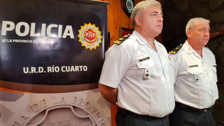 Los nuevos jefes de la Departamental de Río Cuarto.