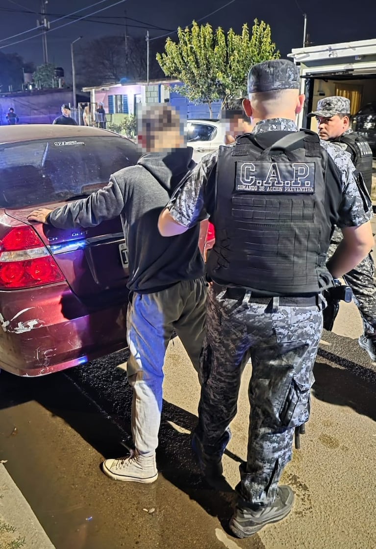 Los operativos se desarrollaron en distintas partes de Córdoba.