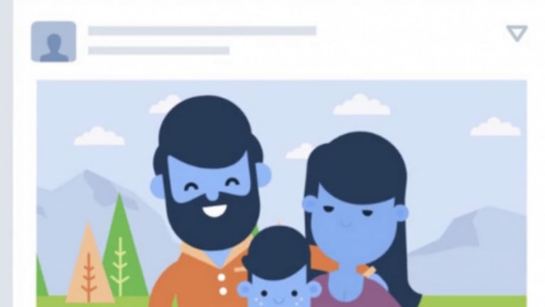 Los padres "avatar" de Facebook.