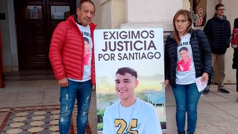 Los padres de Santiago Aguilera reclaman avances en la Justicia.