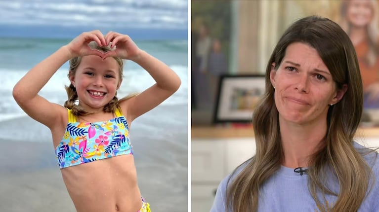 Los padres de Sloan Mattingly, la nena que murió "tragada" por la arena en una playa de Miami, revelaron más detalles sobre el accidente. (Foto: ABC News)