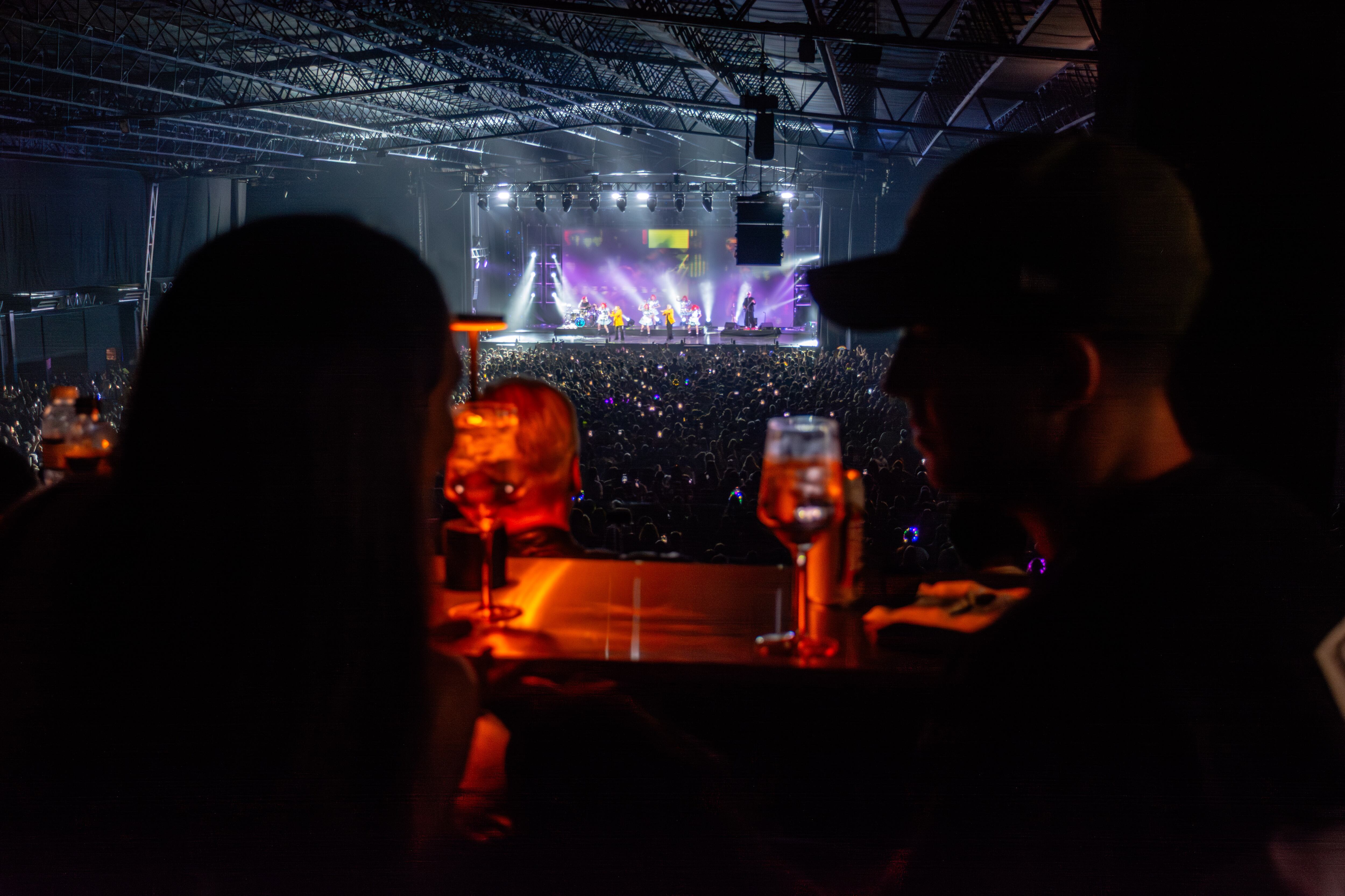 Los palcos VIP; un lujo con la mejor atención.