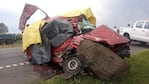 Los papás y una abuela de la criatura murieron en el acto tras el accidente.