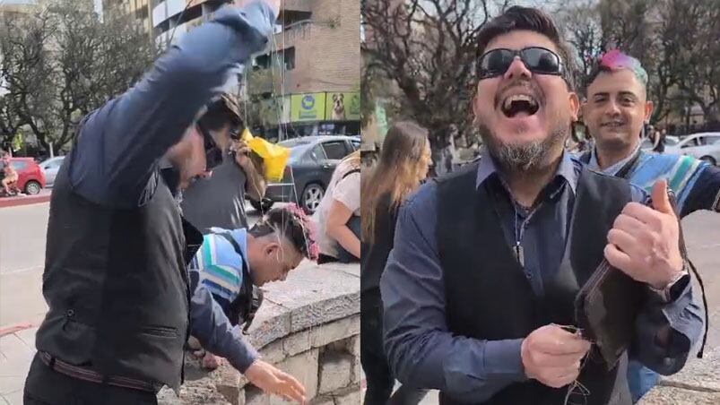 Los peluqueros que "pescaron" la agenda en plena Cañada.