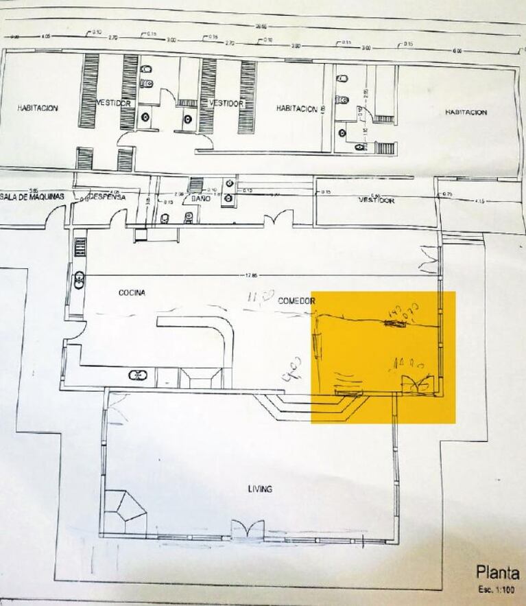 Los planos secretos de las estancias de Lázaro Báez