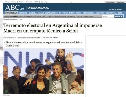 Los portales en el mundo y las coberturas a las elecciones.