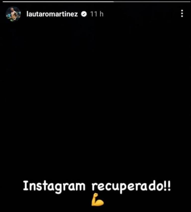 Los posteos de la novia de Lautaro Martínez tras los rumores de distanciamiento