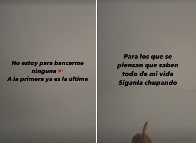 Los posteos y descargos tras la polémica.