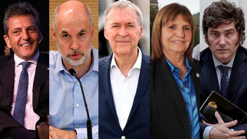 Los precandidatos a presidente y sus preferencias futboleras.