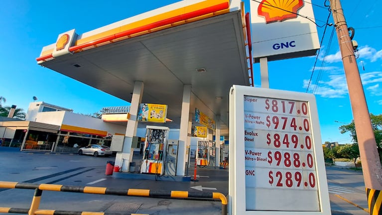 Los precios de la nafta tuvieron su primer incremento de 2024. Foto: Juan Pablo Lavisse / El Doce.