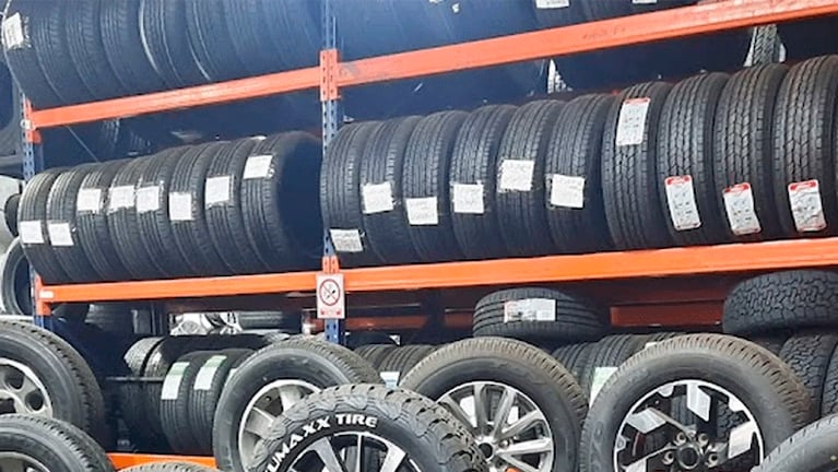Los precios de los neumáticos aumentaron más de 70 mil pesos en dos años.