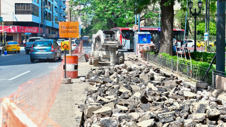 Los primeros trabajos son en avenidas y calles principales.