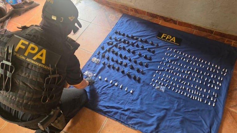 Los procedimientos se realizaron en dos domicilios de barrio Villa La Tela.