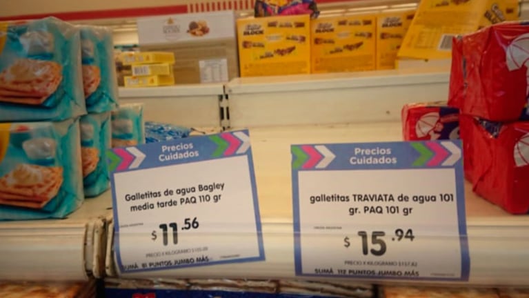 Los productos con precios esenciales deben tener una señalización particular. / Foto: ElDoce.tv