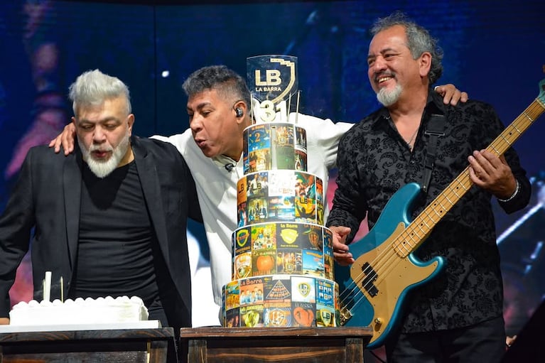 Los protagonistas celebrando un nuevo aniversario.