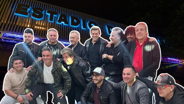Los protagonistas de la tercera edición del Espectáculo Mayor del Cuarteto.