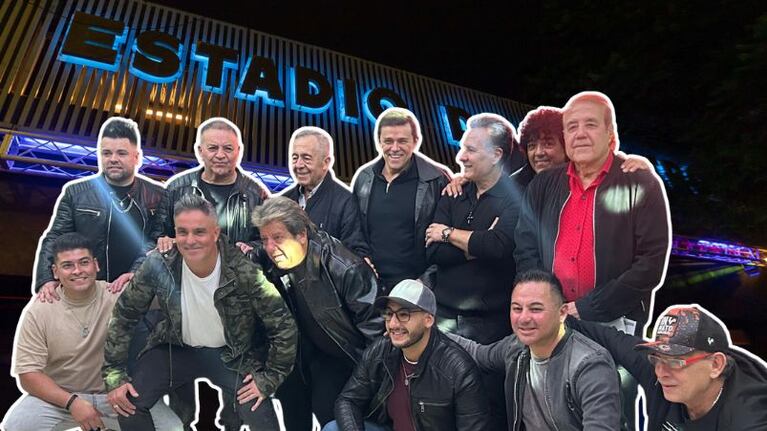 Los protagonistas de la tercera edición del Espectáculo Mayor del Cuarteto.