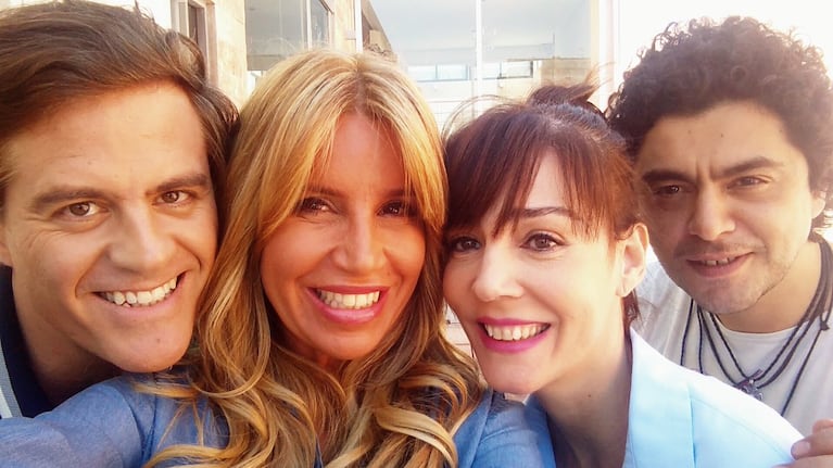 Los protagonistas de "Quiero vivir a tu lado".